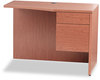 A Picture of product HON-105817RHH HON® 10500 Series™ Curved Return Right, 42" x 18" to 24" 29.5", Bourbon Cherry