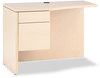 A Picture of product HON-105818LDD HON® 10500 Series™ Curved Return Left, 42" x 18" to 24" 29.5", Natural Maple