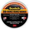 A Picture of product MMM-10869 3M™ Scotch® 35 Vinyl Electrical Color Coding Tape 3" Core, 0.75" x 66 ft, Orange
