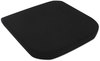 A Picture of product ALE-CGC511 Alera® Cooling Gel Memory Foam Seat Cushion Fabric Cover with Non-Slip Under-Cushion Surface, 16.5 x 15.75 2.75, Black