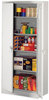 A Picture of product ALE-CM7824LG Alera® Heavy Duty Welded Storage Cabinet Assembled 78" High Heavy-Duty Four Adjustable Shelves, 36w x 24d, Light Gray