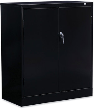Alera® Economy Assembled Storage Cabinet 36w x 18d 42h, Black