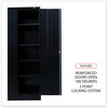 A Picture of product ALE-CME7218BK Alera® Economy Assembled Storage Cabinet 36w x 18d 72h, Black
