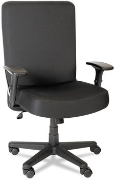 Alera® XL Series Big & Tall High-Back Task Chair Big/Tall Supports Up to 500 lb, 17.5" 21" Seat Height, Black