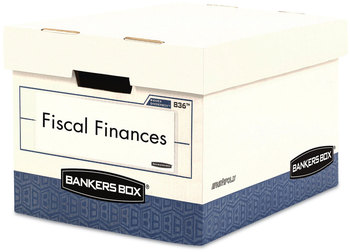 Bankers Box® PVC Label Pocket Top Load, 9.25 x 3.25, Clear, 48/Pack