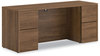 A Picture of product HON-105900PINC HON® 10500 Series™ Kneespace Credenza with Full-Height Pedestals 72" x 24" 29.5", Pinnacle