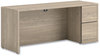 A Picture of product HON-105903RLKI1 HON® 10500 Series™ Single Pedestal Credenza with Full-Height Right 72" x 24" 29.5", Kingswood Walnut