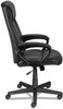 A Picture of product ALE-DB41B19 Alera® Dalibor Series Manager Chair Supports Up to 250 lb, 17.5" 21.3" Seat Height, Black Seat/Back, Base