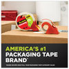 A Picture of product MMM-145 Scotch® Sure Start Packaging Tape with Dispenser, 1.5" Core, 1.88" x 22.2 yds, Clear