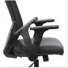 A Picture of product ALE-EBT4215 Alera® EB-T Series Synchro Mid-Back Flip-Arm Chair Supports Up to 275 lb, 17.71" 21.65" Seat Height, Black