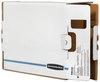 A Picture of product FEL-00650 Bankers Box® X-Ray Storage Boxes 5" x 18.75" 14.88", White/Blue, 6/Carton