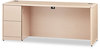 A Picture of product HON-10708LDD HON® 10700 Series™ Single Pedestal Credenza Left 72w x 24d 29.5h, Natural Maple