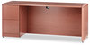 A Picture of product HON-10708LHH HON® 10700 Series™ Single Pedestal Credenza Left 72w x 24d 29.5h, Bourbon Cherry