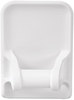 A Picture of product MMM-170092ES Command™ Spray Bottle Holder 2.34w x 1.69d 3.34h, White, 2 Hangers/4 Strips/Pack