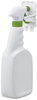 A Picture of product MMM-170092ES Command™ Spray Bottle Holder 2.34w x 1.69d 3.34h, White, 2 Hangers/4 Strips/Pack