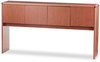 A Picture of product HON-10734HH HON® 10700 Series™ Stack-On Storage Stack On 68.63w x 14.63d 37.13h, Bourbon Cherry