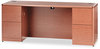 A Picture of product HON-10741HH HON® 10700 Series™ Kneespace Credenza with Full-Height Pedestals Full Height Pedestal, 72w x 24d 29.5h, Bourbon Cherry