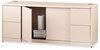 A Picture of product HON-10742DD HON® 10700 Series™ Credenza with Doors w/Doors, 72w x 24d 29.5h, Natural Maple
