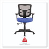 A Picture of product ALE-EL42BME20B Alera® Elusion™ Series Mesh Mid-Back Swivel/Tilt Chair Supports Up to 275 lb, 17.9" 21.8" Seat Height, Navy
