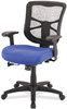 A Picture of product ALE-EL42BME20B Alera® Elusion™ Series Mesh Mid-Back Swivel/Tilt Chair Supports Up to 275 lb, 17.9" 21.8" Seat Height, Navy