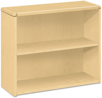 HON® 10700 Series™ Wood Bookcases Bookcase, Two-Shelf, 36w x 13.13d 29.63h, Natural Maple