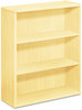 A Picture of product HON-10753DD HON® 10700 Series™ Wood Bookcases Bookcase, Three-Shelf, 36w x 13.13d 43.38h, Natural Maple