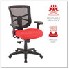 A Picture of product ALE-EL42BME30B Alera® Elusion™ Series Mesh Mid-Back Swivel/Tilt Chair Supports Up to 275 lb, 17.9" 21.8" Seat Height, Red