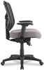 A Picture of product ALE-EL42BME40B Alera® Elusion™ Series Mesh Mid-Back Swivel/Tilt Chair Supports Up to 275 lb, 17.9" 21.8" Seat Height, Gray