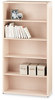 A Picture of product HON-10755DD HON® 10700 Series™ Wood Bookcases Bookcase, Five-Shelf, 36w x 13.13d 71h, Natural Maple