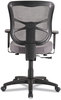 A Picture of product ALE-EL42BME40B Alera® Elusion™ Series Mesh Mid-Back Swivel/Tilt Chair Supports Up to 275 lb, 17.9" 21.8" Seat Height, Gray