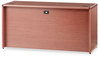 A Picture of product HON-10765HH HON® 10700 Series™ Kneespace Credenza with Three-Quarter Height Pedestals 3/4 Pedestal, 60w x 24d 29.5h, Bourbon Cherry