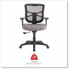 A Picture of product ALE-EL42BME40B Alera® Elusion™ Series Mesh Mid-Back Swivel/Tilt Chair Supports Up to 275 lb, 17.9" 21.8" Seat Height, Gray