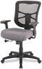 A Picture of product ALE-EL42BME40B Alera® Elusion™ Series Mesh Mid-Back Swivel/Tilt Chair Supports Up to 275 lb, 17.9" 21.8" Seat Height, Gray