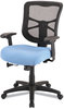 A Picture of product ALE-EL42BME70B Alera® Elusion™ Series Mesh Mid-Back Swivel/Tilt Chair Supports Up to 275 lb, 17.9" 21.8" Seat Height, Light Blue