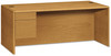 A Picture of product HON-10786LCC HON® 10700 Series™ Single Pedestal Credenza 1 Box/File 72w x 36d 29.5h Harvest