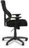 A Picture of product ALE-ELT4214F Alera® Elusion® II Series Mesh Mid-Back Swivel/Tilt Chair with Adjustable Arms Supports 275lb, 17.51" to 21.06" Seat Height, Black