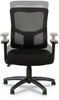 A Picture of product ALE-ELT4214F Alera® Elusion® II Series Mesh Mid-Back Swivel/Tilt Chair with Adjustable Arms Supports 275lb, 17.51" to 21.06" Seat Height, Black