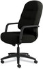 A Picture of product HON-2091SR11T HON® Pillow-Soft® 2090 Series Executive High-Back Swivel/Tilt Chair Supports Up to 300 lb, 16.75" 21.25" Seat Height, Black