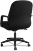 A Picture of product HON-2092CU10T HON® Pillow-Soft® 2090 Series Managerial Mid-Back Swivel/Tilt Chair Supports Up to 300 lb, 17" 21" Seat Height, Black