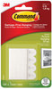 A Picture of product MMM-17202 Command™ Picture Hanging Strips Repositionable, Holds Up to 1 lb per Pair, 0.63 x 2.13, White, 4 Pairs/Pack