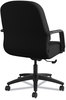 A Picture of product HON-2092CU10T HON® Pillow-Soft® 2090 Series Managerial Mid-Back Swivel/Tilt Chair Supports Up to 300 lb, 17" 21" Seat Height, Black