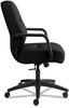 A Picture of product HON-2092CU10T HON® Pillow-Soft® 2090 Series Managerial Mid-Back Swivel/Tilt Chair Supports Up to 300 lb, 17" 21" Seat Height, Black