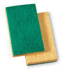 A Picture of product MMM-19428 3M™ Niagara™ Medium Duty Scrubbing Sponge 74N 3.6 x 6, 1" Thick, Yellow/Green, 20/Carton