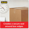 A Picture of product MMM-1956 Scotch® Box Lock™ Shipping Packaging Tape 1.5" Core with Dispenser, 1.88" x 22.2 yds, Clear, 6/Pack