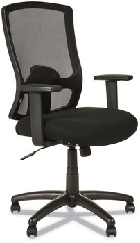 Alera® Etros Series High-Back Swivel/Tilt Chair Supports Up to 275 lb, 18.11" 22.04" Seat Height, Black