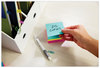 A Picture of product MMM-2027RCR Post-it® Notes Original Cubes 3" x Aqua Wave Collection, 400 Sheets/Cube