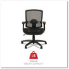 A Picture of product ALE-ET4218 Alera® Etros Series Suspension Mesh Mid-Back Synchro Tilt Chair Supports Up to 275 lb, 15.74" 19.68" Seat Height, Black