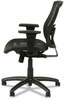 A Picture of product ALE-ET4218 Alera® Etros Series Suspension Mesh Mid-Back Synchro Tilt Chair Supports Up to 275 lb, 15.74" 19.68" Seat Height, Black