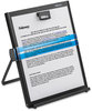 A Picture of product FEL-11053 Fellowes® Metal Copyholder 200 Sheet Capacity, Steel, Black