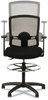 A Picture of product ALE-ET4614 Alera® Etros Series Mesh Stool Supports Up to 275 lb, 25.19" 35.23" Seat Height, Black